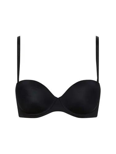 Calvin Klein Damen Unterwäsche BH Strapless Push Up 70D Schwarz 0000F2660E001