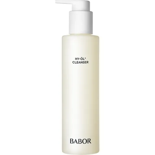 BABOR CLEANSING HY-ÖL Cleanser 200 ml - Innovativer 2-Phasen Gesichtsreiniger von BABOR für eine sanfte und gründliche Reinigung. Die Kombination aus natürlichen Ölen bewahrt die Hautbarriere und sorgt für ein zartes Hautgefühl. Ideal für die tägliche Anwendung.