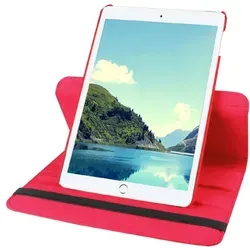 Schutzhülle für iPad Mini 4/5/6 Tablet Hülle Schutz Tasche Case Cover Rot 360 Grad drehbar Rotation Bumper