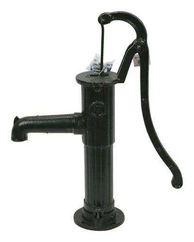 Floraworld Handschwengelpumpe Royal Classic - Gartenpumpe aus lackiertem Grauguss, fördert bis zu 28 l Wasser pro Minute. Ideal für den Einsatz im Garten, jedoch nicht frostsicher – vor Frost entleeren!