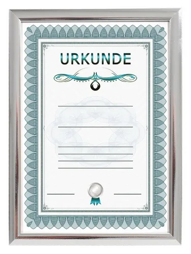 IDEAL TREND Bilderrahmen Dokument Bilderrahmen mit Klarglas Urkunde Foto Rahmen PS-1 Portraitra