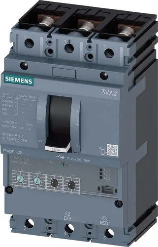Siemens Dig.Industr. Leistungsschalter 3VA2225-7HN32-0HA0 automatische Sicherung