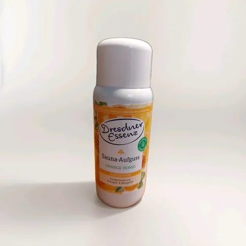 Dresdner Essenz Saunaaufguss  Orange Honig
