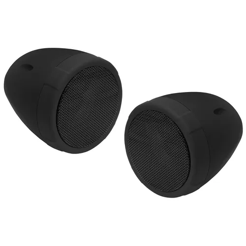 Boss Audio 3 " MCBK425BA Motorrad Lautsprecher System Schwarz 600W Boot Marine