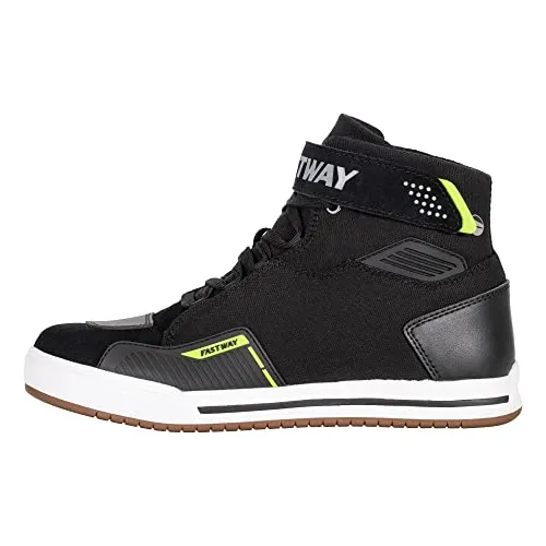 City Uni 221 Motorrad Schuhe Herren & Damen, Motorradschuhe mit Zertifizierung, Bequeme Motorradstiefel mit Schalthebel- & Knöchelverstärkung, Motorradschuhe Herren / Motorradschuhe Damen, Größe 45
