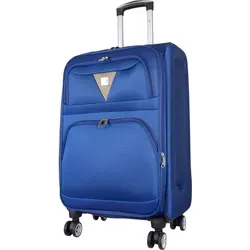 Weichschale Handgepäck Reisekoffer 48 Liter leicht klein 4 Rollen Trolley
