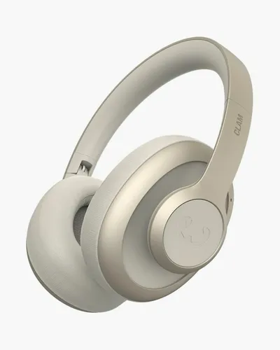 FRESH 'N REBEL Bluetooth®-Over-Ear-Kopfhörer "Clam Blaze" in Beige - Stylische Over-Ear Kopfhörer mit Bluetooth, ideal für ungestörtes Hören und maximalen Komfort.