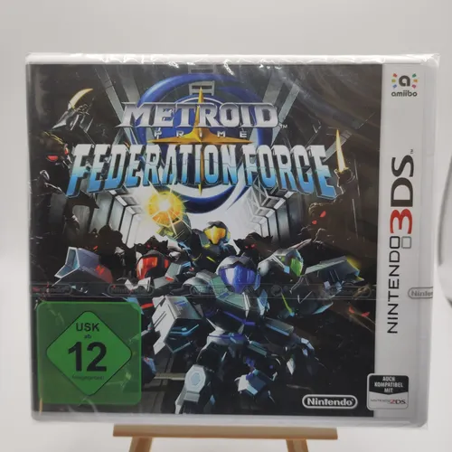 Metroid Prime: Federation Force für Nintendo 3DS - Action & Abenteuer Spiel von Nintendo, neu und für USK ab 12 Jahren geeignet, erlebe spannende Multiplayer-Missionen im Metroid-Universum!
