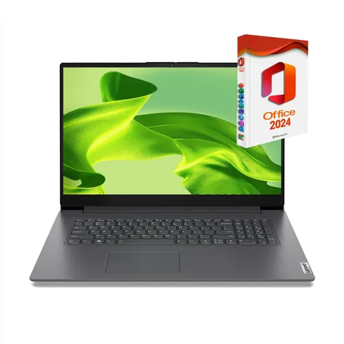 Notebook Lenovo V17-G4 - Intel U300 - 32GB DDR4-RAM - 1000GB SSD - Windows 11 Pro + MS Office 2024 Pro - 44cm (17.3") Full HD