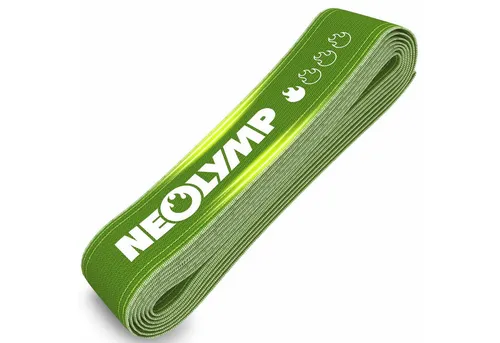 NEOLYMP Trainingsbänder Gymnastikband Stoff für vielseitiges Training - waschbar, Resistance Bands mit Verstellschnalle - Umweltfreundlich, Waschbar