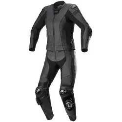 Alpinestars Stella Missile V2 2PC Damen Zweiteiler Lederkombi schwarz 38D(44L)