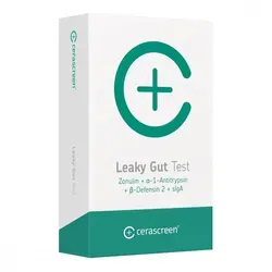 Cerascreen Leaky Gut Test Stuhl - Test zur Analyse der Darmbarriere-Funktion. Einfach durchzuführen und liefert wertvolle Erkenntnisse über Ihre individuelle Darmgesundheit. Ideal für bewusste Ernährung und persönliche Gesundheitsüberwachung.