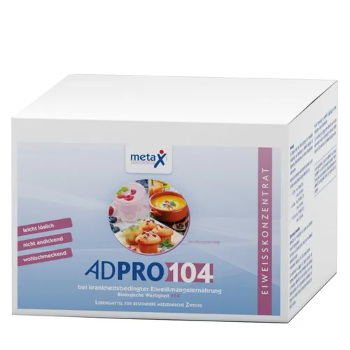 Adpro 104 Sachet Pulver 312.5 g - Nahrungsergänzungsmittel mit wertvollen Nährstoffen, ideal zur Unterstützung des Immunsystems und zur Förderung des allgemeinen Wohlbefindens.