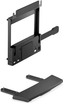 Dell - Halterung für Systemmontage - mit Sockelerweiterung - am Monitor montierbar - für OptiPlex 3000, 3000 Thin Client, 5000, 7000 (482-BBER)