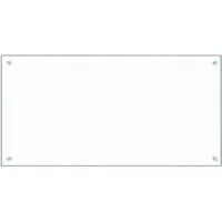 vidaXL Küchenrückwand Spritzschutz aus Hartglas 100x50cm - Spritzschutz für Pfannen, hitzebeständig und kratzfest – ideal für eine sichere und pflegeleichte Küche.