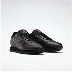 Reebok Classic Leather schwarz 36,5 - Zeitloses Design mit optimaler Dämpfung und ganztägigem Komfort