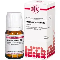 Arsenum Jodatum D 6 Tabletten 80 St