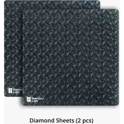 Bambu Lab 3D Effekt Druckfolie Diamant A1 mini (Platte) (300503) - Hochwertige 3D Druckfolie für beeindruckende Effekte. Ideal für kreative Projekte im 3D-Druck. Verleihen Sie Ihren Druckergebnissen einen besonderen Glanz.