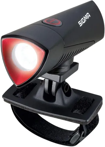 SIGMA BUSTER 700 HL - LED Helmleuchte 700 Lumen - Beleuchtung & Reflektoren, mit 700 Lumen Helligkeit, USB-ladefähig und inklusive Helmhalterung für optimale Sichtbarkeit beim Radfahren