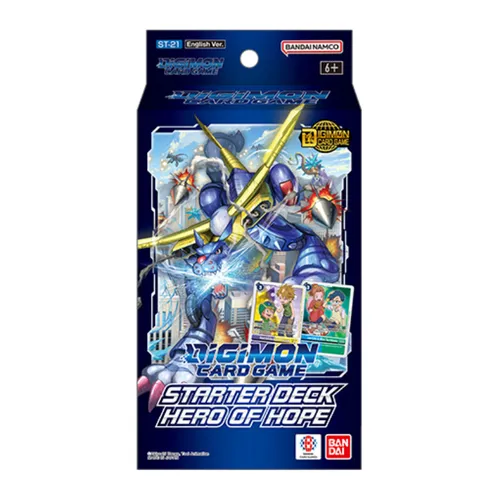 Digimon Card Game - Starter Deck - Hero Of Hope ST21 - ENGLISCH - NEU & OVP!