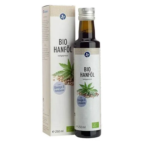 Hanföl Bio Kaltgepresst - Hanföl Bio Kaltgepresst, ideal für die Küche, überzeugt durch seinen nussigen Geschmack und hochwertige Inhaltsstoffe. Perfekt geeignet zur Unterstützung der täglichen Ernährung.