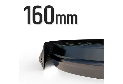 DQ-PP Garagentor Dichtung 6m - Dichtungen für Garagentore, schützt vor Wasser, Staub und Insekten und senkt Heizkosten. Erhältlich in verschiedenen Größen für eine passgenaue Montage.