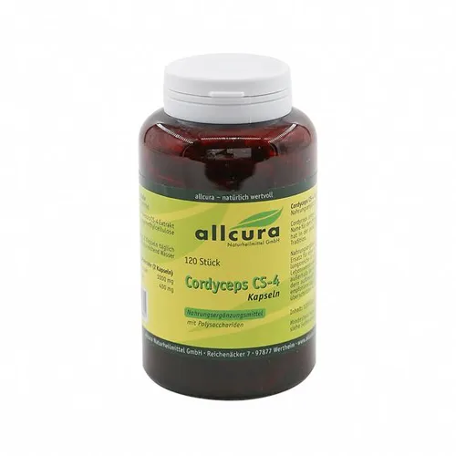 allcura Cordyceps CS-4 Extrakt Kapseln
