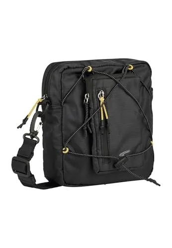 camel active Herren Shores Umhängetasche in Schwarz - Stylische Umhängetasche von camel active, ideal für den Alltag. Praktische Fächer und modernes Design machen sie zum perfekten Begleiter.