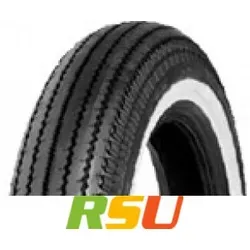 Shinko E-270SW SW (TT) 4.00-18 64H Sommerreifen - Motorradreifen mit Single White Wall Design, ideal für stilvolle Bikes und optimale Straßenhaftung.