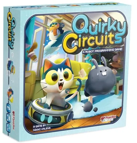 Quirky Circuits Penny and Gizmos Snow Da - Gesellschaftsspiel, interaktives Brettspiel, das Teamarbeit und strategisches Denken fördert – ideal für spannende Spielabende mit Familie und Freunden.