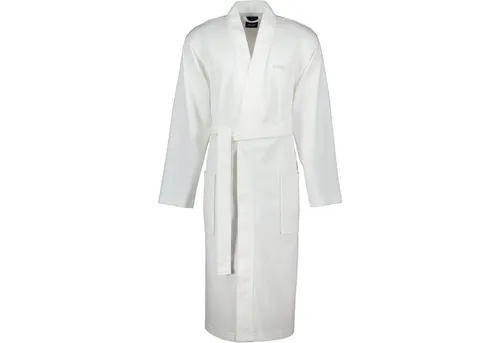Joop! Bademantel Weiß, Gr. S - Hochwertiger Bademantel aus flauschigem Textil, Oeko-Tex® Standard 100, Handmade in Germany, ideal für gemütliche Abende.