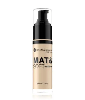 Bell HYPOAllergenic Mat & Soft Make-up Flüssige Foundation 30 g Nr. 04 Golden Beige