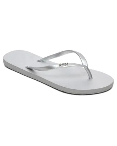 Roxy Damen VIVA Zehentrenner, METALLIC SILVER, 39 EU