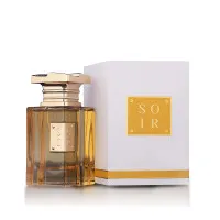 Soir - Eau de Parfum von Fragrance World - Eau de Parfum für Damen, verführerischer Duft mit blumigen und fruchtigen Noten für einen unvergesslichen Auftritt.