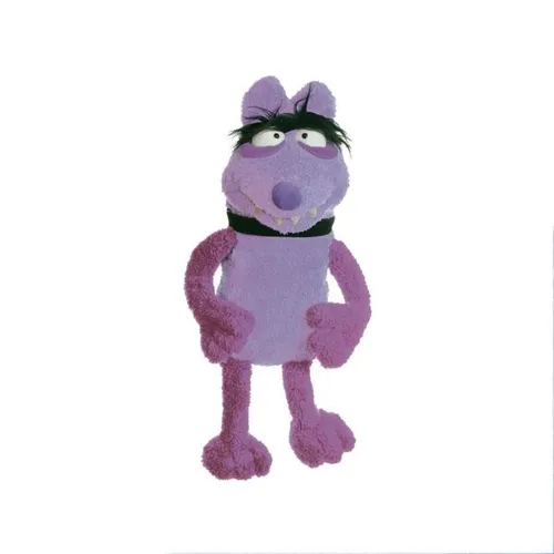 Living Puppets Handpuppe Purzel von Wiwaldi & CO. WS680 - Handpuppe Purzel, 55 cm, ideal für kreatives Spiel. Das Klappmaul-Prinzip ermöglicht einfache Bespielbarkeit und macht jede Aufführung zum Erlebnis. Perfekt für Familien und Pädagogen!