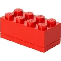 LEGO Mini Box 8 , Lunch-Box rot