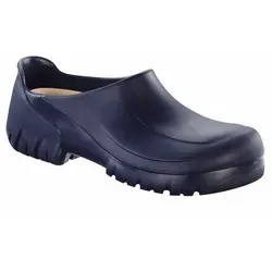 Birkenstock Clog A630 blau Safe & Clean - Arbeits- & Schutzkleidung, robuster Clog aus Polyurethan, Sicherheitsklasse OB, ideal für den Einsatz in hygienischen Umgebungen
