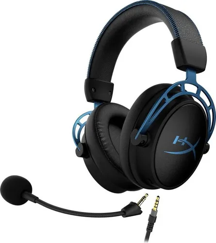 HyperX Cloud Alpha S Gaming Headset - Spielkonsolen-Headset mit anpassbarem HyperX Virtual 7.1 Surround Sound und integriertem Audio-Control Mixer für perfekte Audio-Balance und individuellen Komfort.