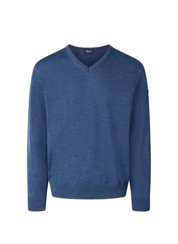 Maerz Pullover V-Ausschnitt 1/1 Arm - Eleganter Pullover für Herren, designed in München und hochwertig in Europa gestrickt.