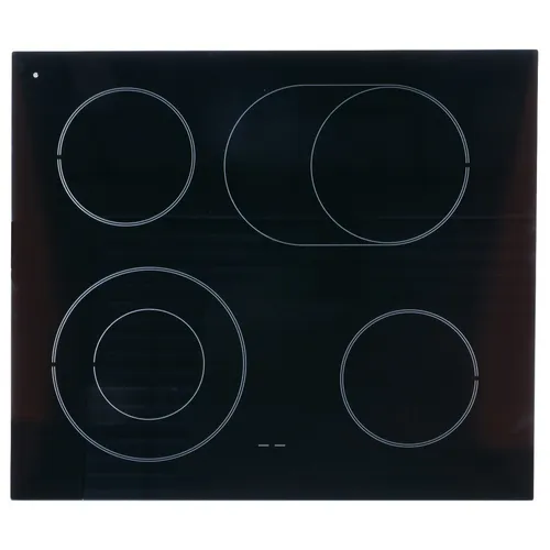Gorenje Glaskeramikplatte 480884 für Kochfeld Herd - Ersatzteil für Gorenje Kochfelder, robustes Glas-Material und inklusive Dichtung, ideal für eine einfache und schnelle Reparatur.