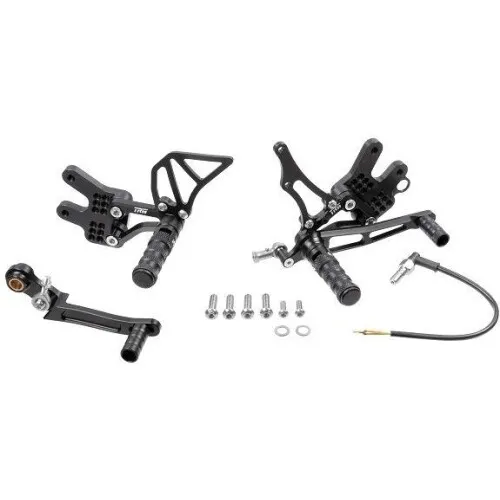 TRW Fußrastenanlage MCF188SP - Motorradzubehör für mehr Komfort und Sicherheit beim Fahren, ideal für eine verbesserte Fahrposition.