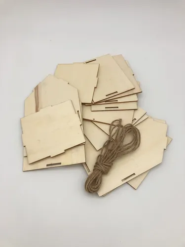 Baker Ross Rotkehlchen-Nistkasten-Set, Holz-Vogelhaus zum Dekorieren