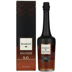 Calvados Boulard X.O. 40% vol - Hochwertiger Calvados aus Frankreich mit komplexem Aroma, ideal für Genießer und perfekt für besondere Anlässe.