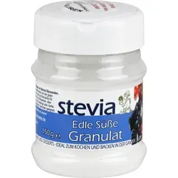 Stevia Edle Süße Granulat 100 g - Zuckeralternative - Arzneimittel zur Verwendung als natürliche Zuckeralternative, kalorienarm und ideal für Diabetiker.