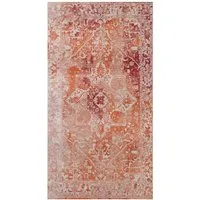 Lola&Moi Teppich Brick Rot 80x150cm - Der Lola&Moi Teppich Brick vereint rustikalen Charme mit modernem Design. Ideal für Wohnzimmer, Schlafzimmer oder Flur, bietet er Wärme und Eleganz in jedem Raum. Hochwertige Verarbeitung sorgt für Langlebigkeit und Komfort.