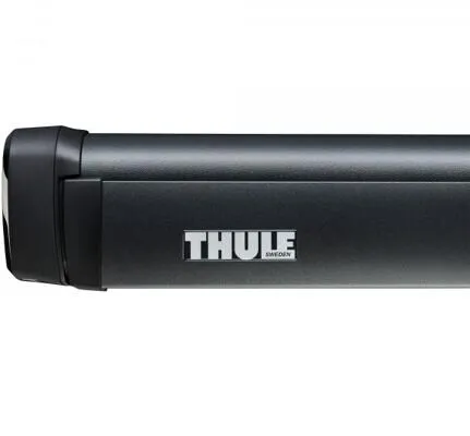 Thule 4200 Markise 300cm, anthrazit - Mystic Grau - Stylische Markise für Sonnenschutz, ideal für Terrassen und Balkone, bietet UV-Schutz und ist leicht zu montieren.