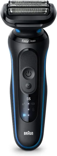 Braun Rasierapparate Series 5-52-B1000s - Rasierapparate für eine schnelle und sanfte Rasur, mit 3 flexiblen Klingen, 2 Rasiermodi und 100% wasserdicht – ideal für individuelle Pflege und Langlebigkeit.