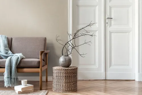 A.S. Création Vliestapete Leinenoptik Struktur Beige Creme 78154-6 Daniel Hechter 7 livingwalls