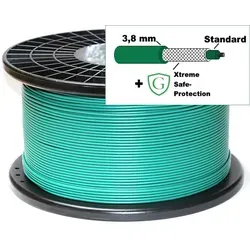 Viking iMow ® Sicherheits Kabel mit XTREME SAFE-PROTECTION - Zubehör für Gartengeräte: Hochwertiges Kabel mit verzinnter Kupferummantelung für optimale Leitfähigkeit und extra Schutz, ideal für alle Viking iMow Mähroboter Modelle, auf praktischer Kabelrolle für einfaches Handling.