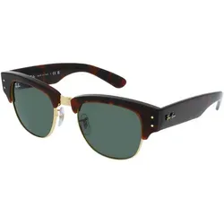 Ray Ban Unisex-Sonnenbrille 0316S in Braun-Gold/Schwarz - Sportbrillen mit UV-Schutz 400, ideal für Urlaub und Strand, inklusive Brillenetui und Putztuch - Modell 0316S, Größe 53, Farbcode 990/31.